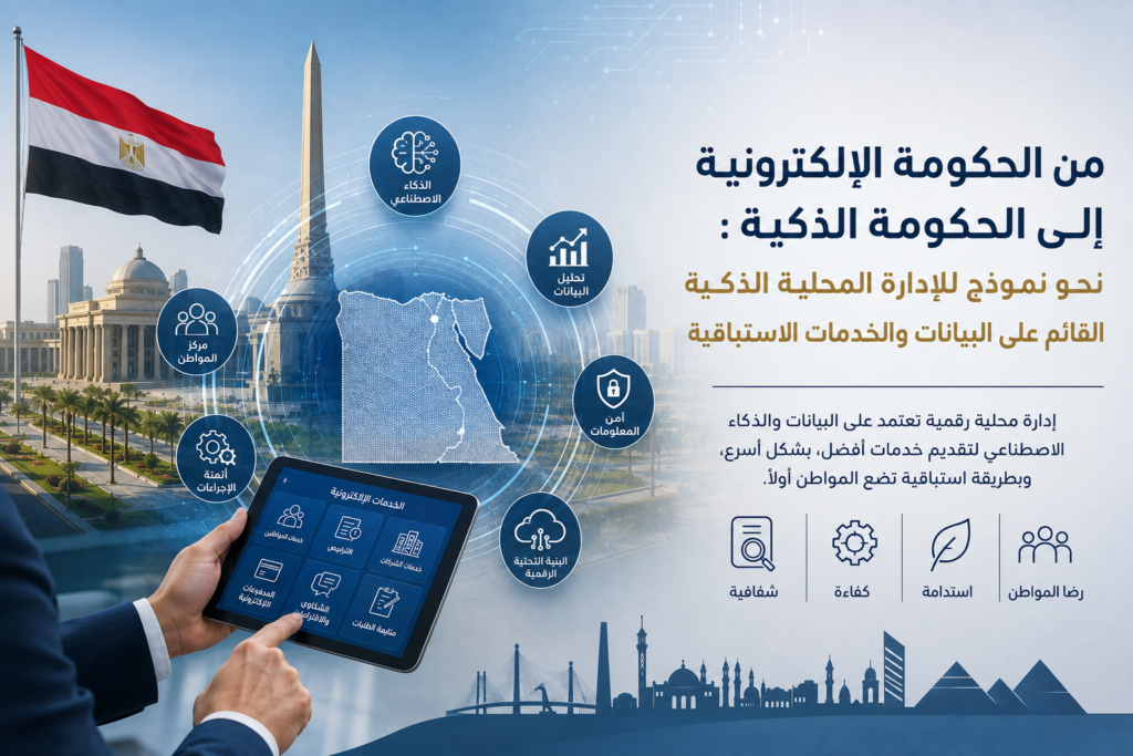 من الحكومة الإلكترونية إلى الحكومة الذكية